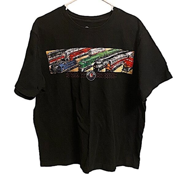 Lionel Train Company T-shirt Mens Size XL Collectible Toys Classiccore Basic - Picture 1 of 8